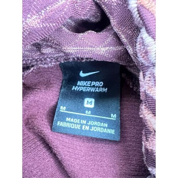 Nike Pro Hyperwarm Pullover Long Sleeve Turtleneck Training Top Women’s Medium - Picture 8 of 9